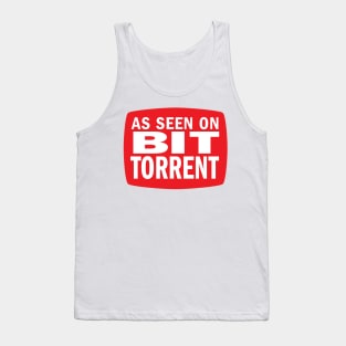 As seen on BitTorrent Tank Top